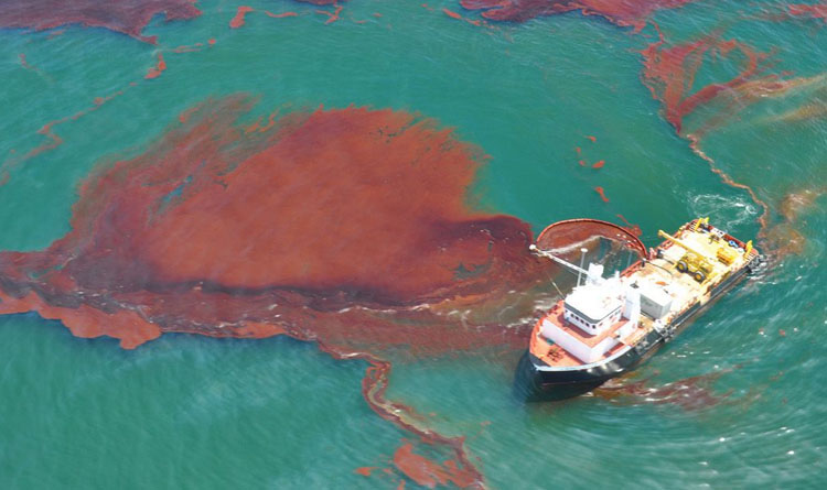 Oil Spillage Cleaning